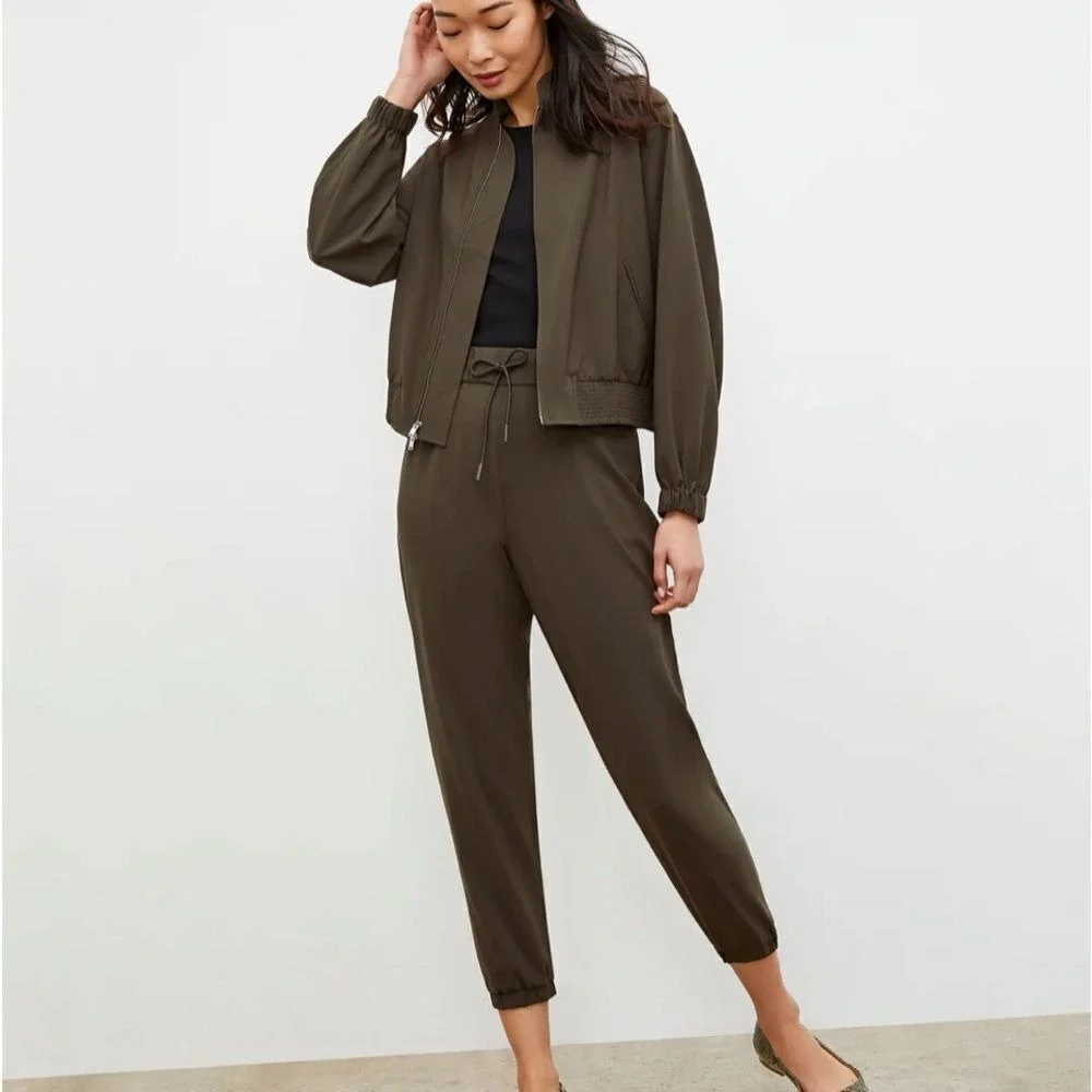 M.M Lafleur The Delaney 1.0 OrigamiTech Jogger Olive‎ Size XS New With Tags_5